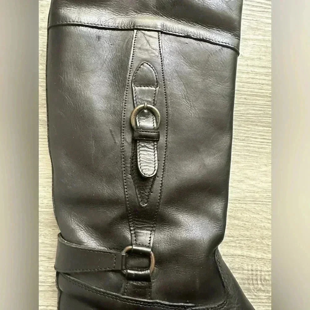 JOAN9DAVID HANDMADE IN ITALY Leather boots Sz 381/2